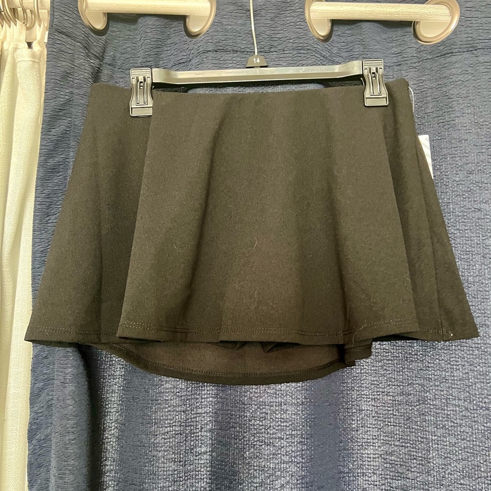 Urban Outfitters Black Skater Skort